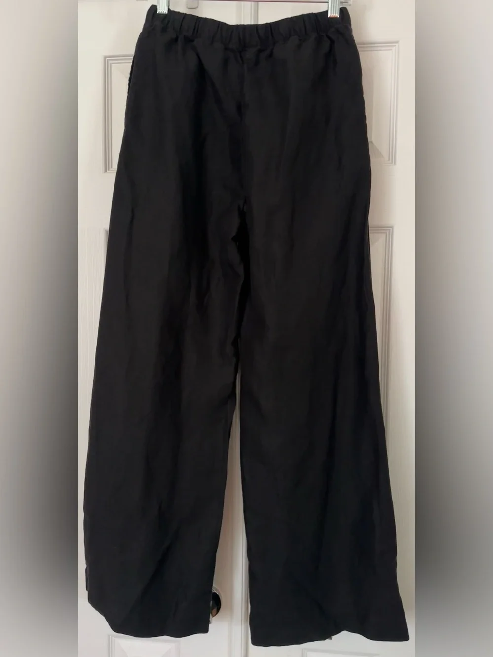 Aritzia Wilfred  the lodge pant cruiselinen linen blend pants black size small